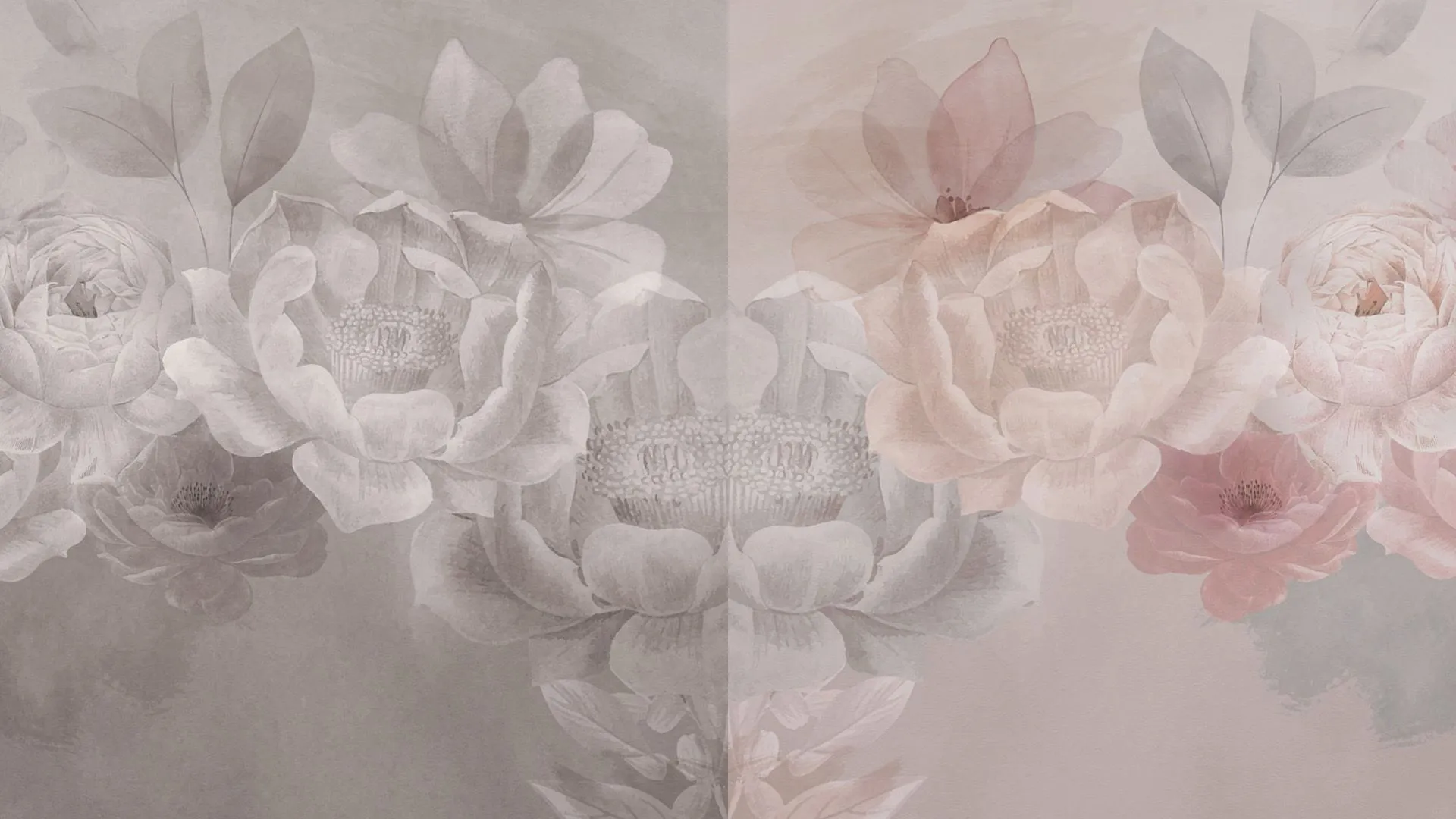 carta da parati con rose
