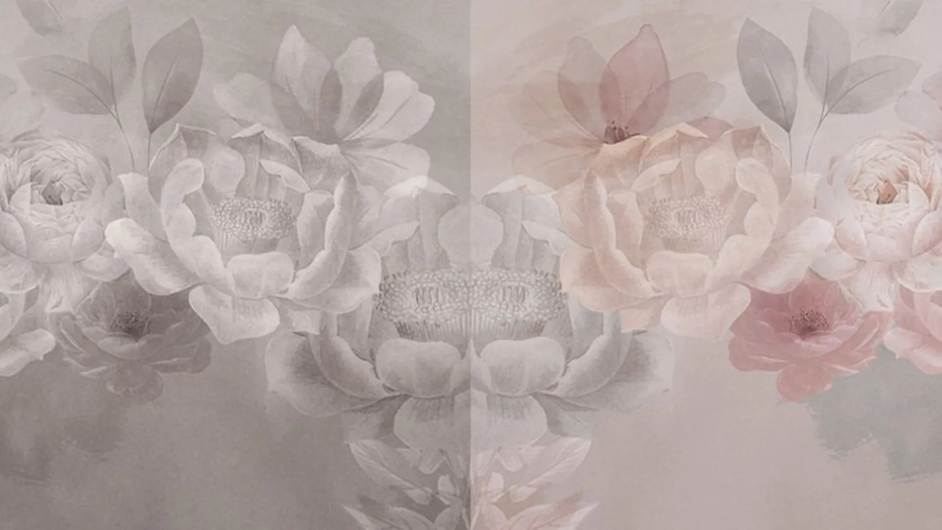 carta da parati con rose
